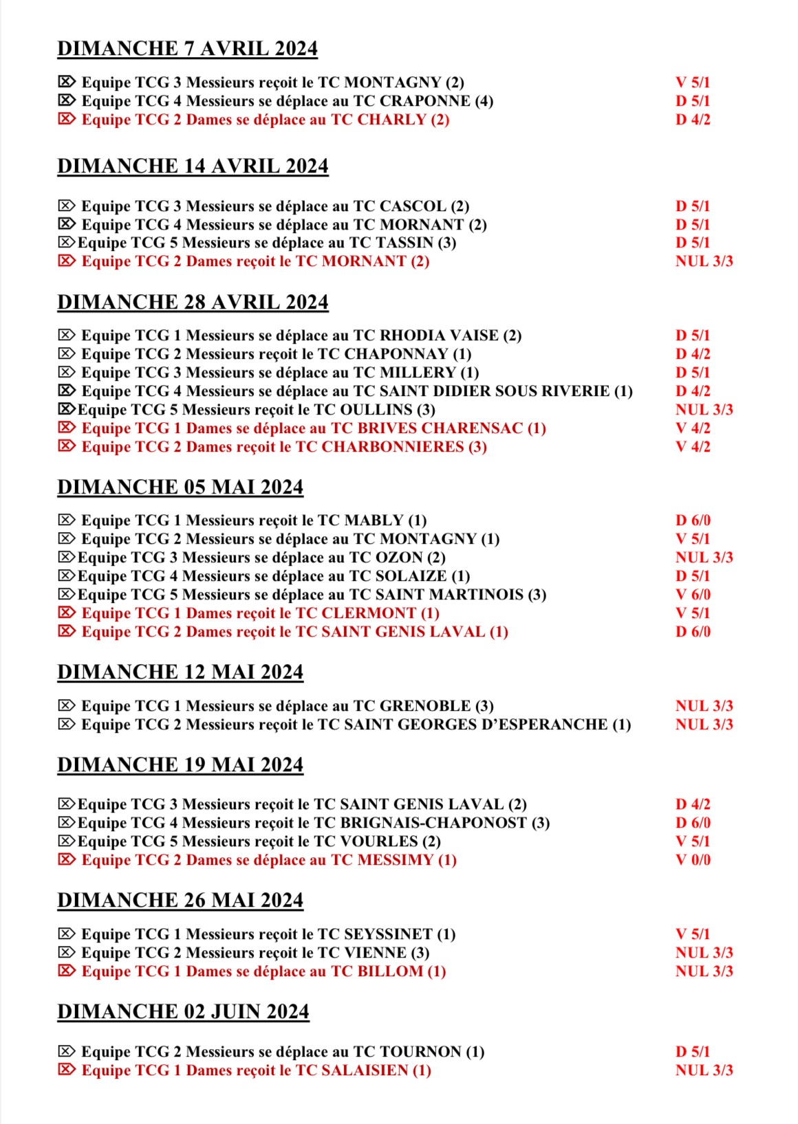Image de la compétition - Championnat par équipes Séniors - Tennis Club de Grigny